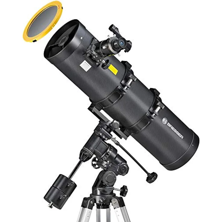 Bresser Pollux 150/750 EQ3 Teleskop mit Sonnenfilter