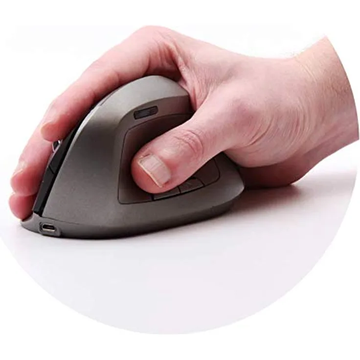 Desconocido Ergonomisch geformter, kabelloser vertikaler Anschluss.