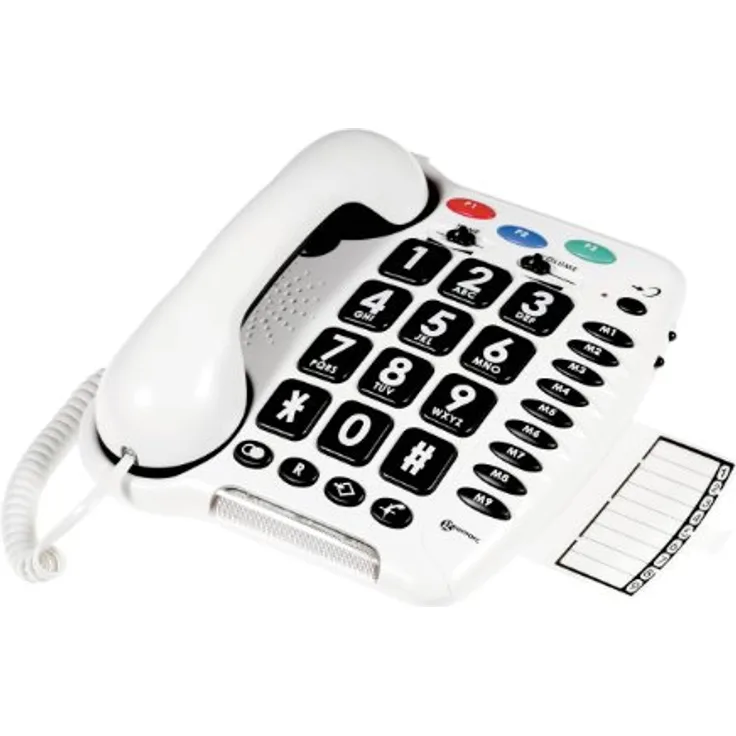 Geemarc CL100 schwerhörigen-schwersehenden Seniorentelefon - einfache Installation - Deutsche Version