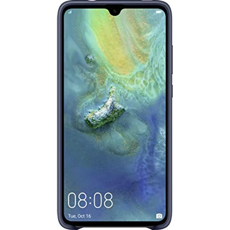 Huawei 51992617 Silicone Car Case, passend für Mate 20, Blue