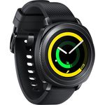 Samsung Gear Sport Smartwatch GPS, Unisex, 42mm, Edelstahlgehäuse, Schwarz