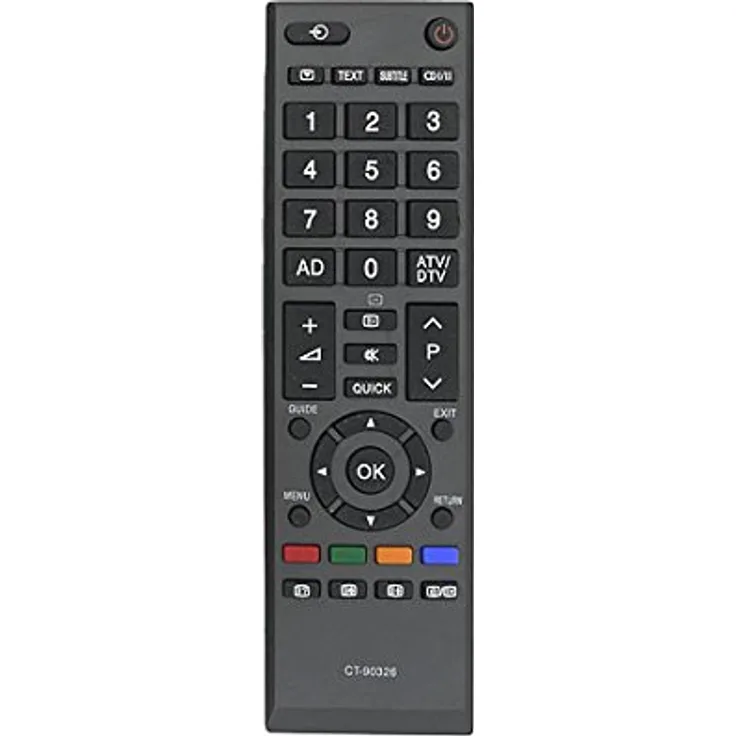 Ersatz-Fernbedienung für TOSHIBA CT-90326 TV Fernbedienung TV/Neue