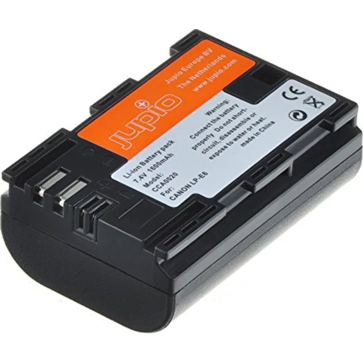 Jupio CCA0020 Kamera Akku für Canon LP-E6-NB-E6