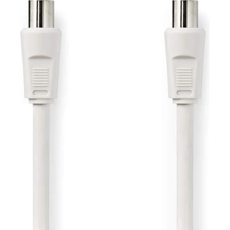 Koax-Kabel 90 dB | IEC (Koax)-Stecker - IEC (Koax)-Stecker | 3,0 m | Weiß