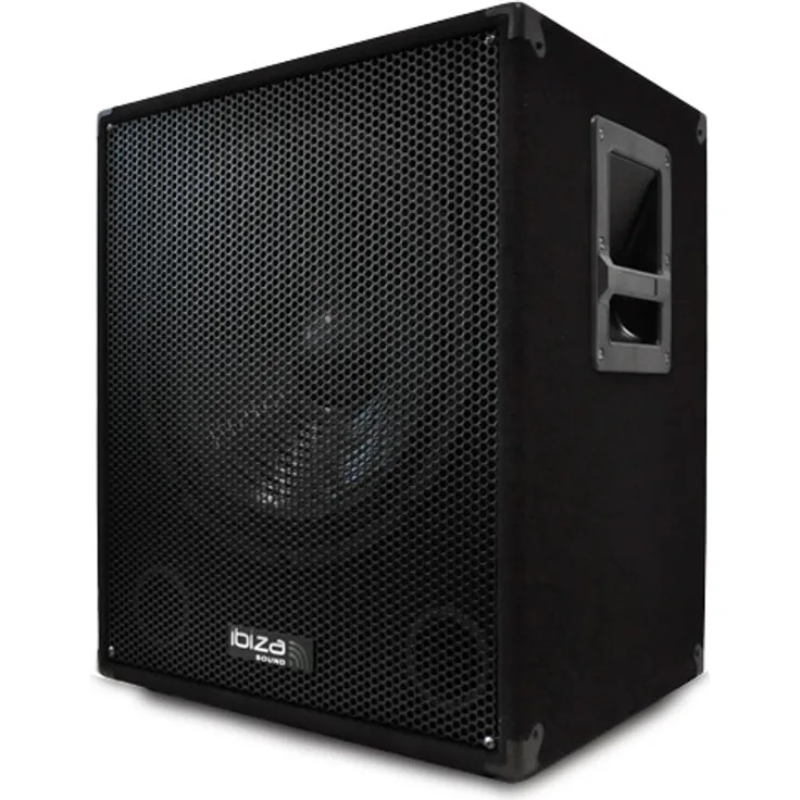 Ibiza aktiver PA Subwoofer Bi-Amp (38 cm (15 Zoll), 800 Watt) Subwoofer - 800 Watt