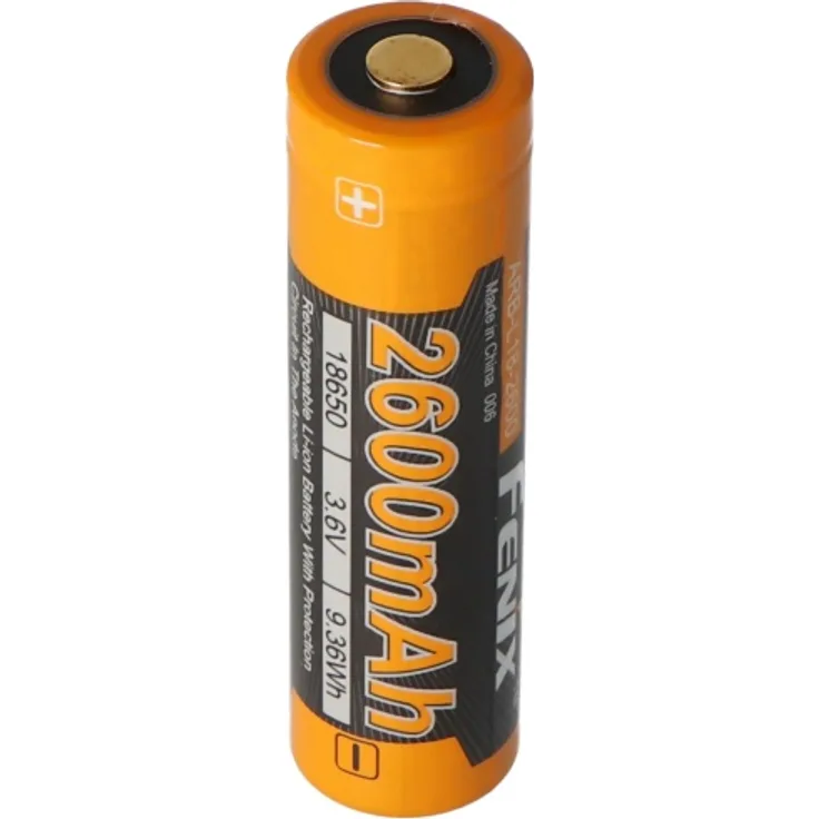 Fenix ARB-L2 18650 Li-Ion Akku geschützt 2600mAh, neue Version 2016