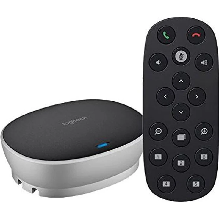 Logitech Group Videokonferenz-System, Bestehend aus Webcam, Freisprecheinrichtung & Fernbedienung, HD 1080p, 10-fach Zoom, Rauschunterdrückung, USB-Anschluss & Bluetooth, Für größere Meetingräume (960-001057) – Bild 4