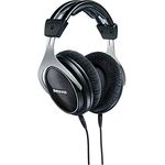 Shure SRH1540, geschlossener Kopfhörer - Over-ear, schwarz-silber, High-End, geräuschunterdrückend, Kabel austauschbar, Aluminium-Karbon-Konstruktion, Alcantara-Ohrpolster, klare Höhen, warmer Bass
