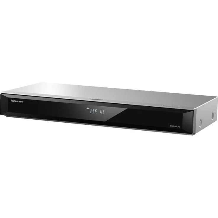 Panasonic DMR-UBC70EGS UHD Blu-ray Recorder (500GB HDD, 4K Blu-ray Disc, 4K VoD, UHD TV Empfang, 2x DVB-C-T2 HD Tuner, silber) – Bild 3