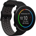 Polar Vantage M2 Smartwatch GPS, Unisex, Einheitsgröße, Silikonarmband, Schwarz/Grau (90085160)