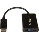 StarTech.com DisplayPort to VGA adapter with audio - Videokonverter - Schwarz (DP2VGAA)