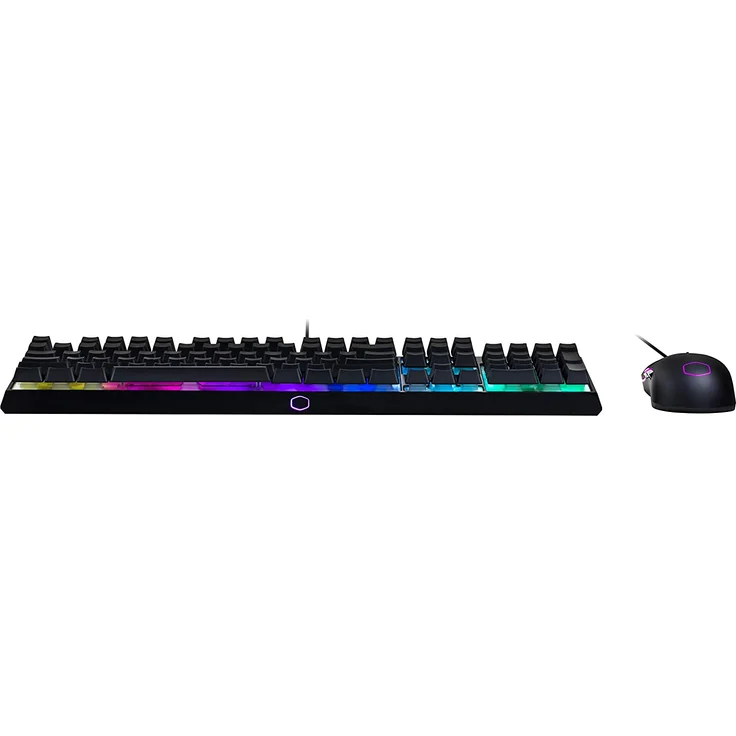 Cooler Master MS Series MS110 - Tastatur-und-Maus-Set - backlit - USB - Deutsch QWERTZ - Mem-chanical - Schwarz (MS-110-KKMF1-DE) – Bild 4