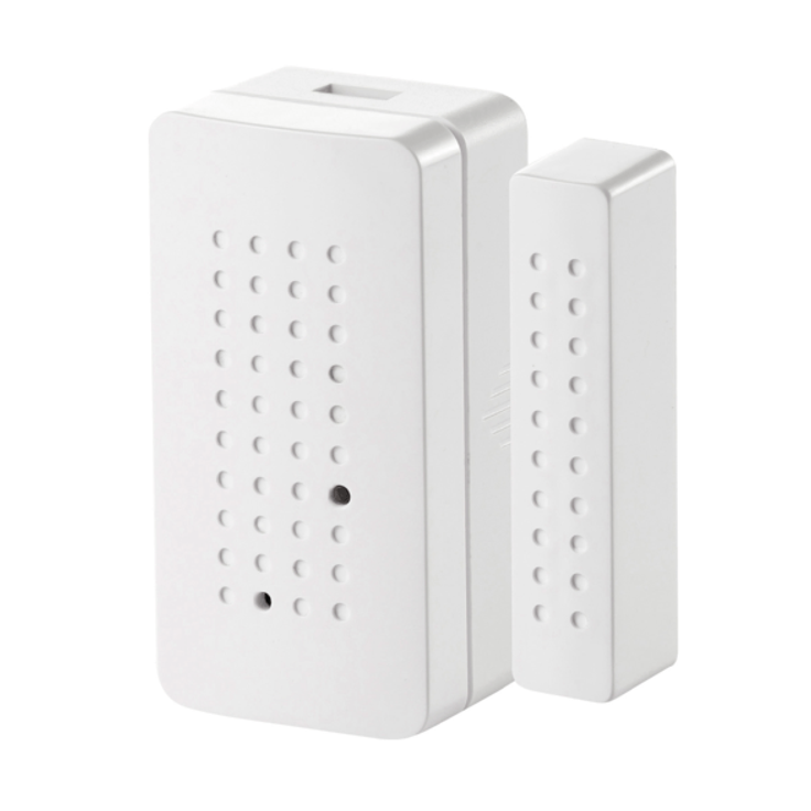 Switel D-W Zusatzsensor für Tür und Fenster und Hausalarm für Video-Überwachungssystem BSW220, weiß