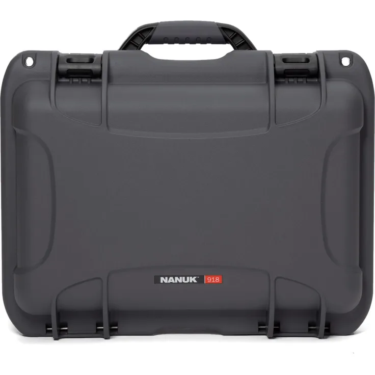 Nanuk 918 Waterproof Hard Carrying Case Empty - Polypropylene - Graphite