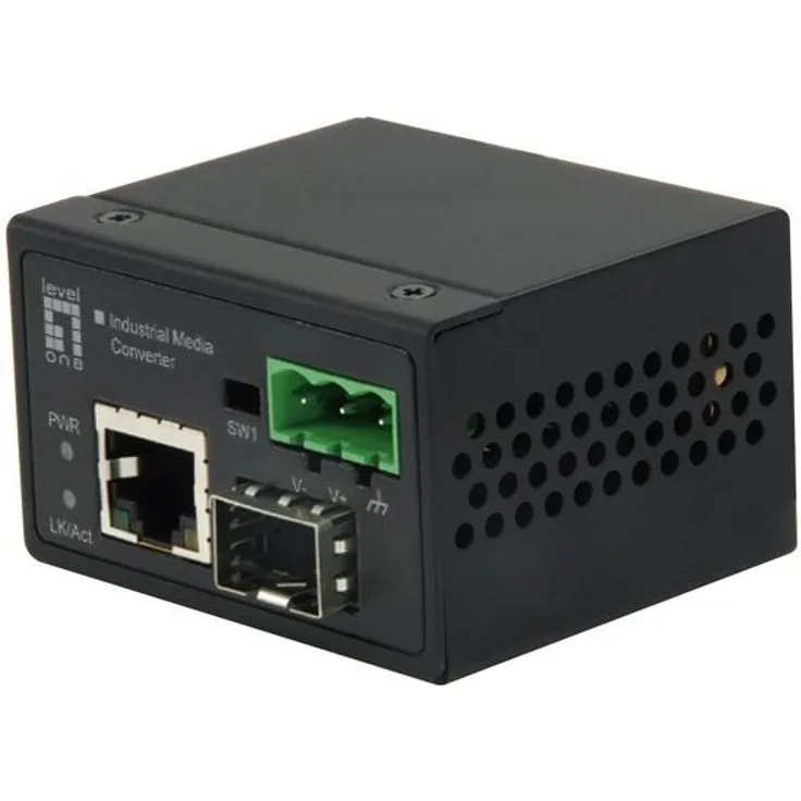 Level One 10-100BaseT to 100Base-FX SFP Industrial Transceiver