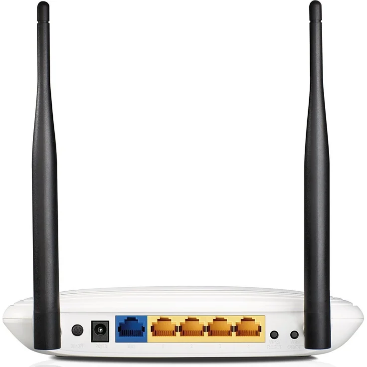 TP-Link TL-WR841N N300 WLAN Router (300Mbit-s (2,4GHz), 4 x 10-100Mbit-s LAN Ports, für Anschluss an Kabel-, DSL-, Glasfasermodem, Access Point Modus, IPv6), weiß- schwarz – Bild 4