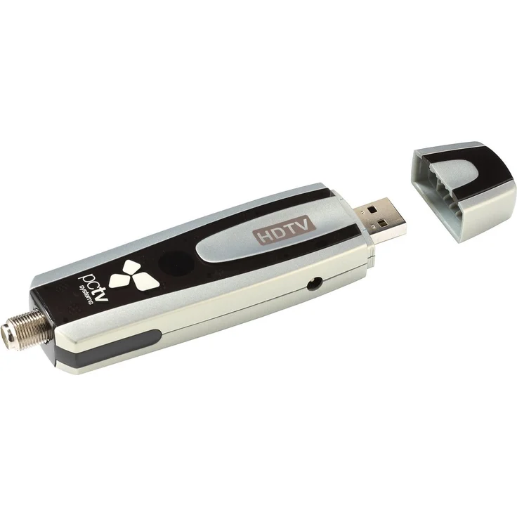 PCTV 461e USB HD TV-Tuner für digitales Satelliten Fernsehen DVB-S2 und DVB-S für Laptop oder PC – Bild 1