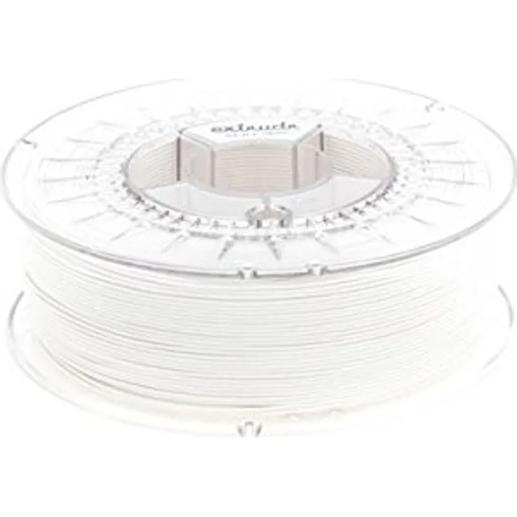 Extrudr 3D-Filament PLA+ white 1.75mm 1100g Spule