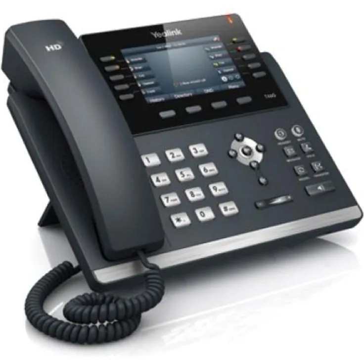 Yealink SIP-T46S VoIP-Telefon schwarz
