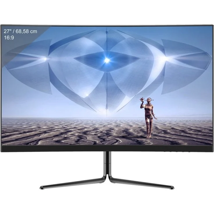 LC-Power LC-M27-FHD-165-C - 27 Zoll, Full HD (1920 x 1080), VA-Panel, 165Hz, 4ms, 250cd/m² (LC-M27-FHD-165-C) – Bild 1