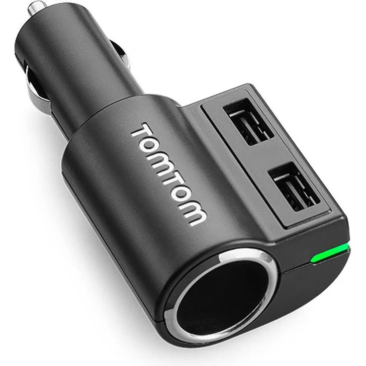 TomTom Multi-Schnellladegerät (geeignet für alle TomTom Navigationsgeräte, z.B. Start, Via, GO Basic, GO Essential, Rider, GO Professional, GO Camper) – Bild 1