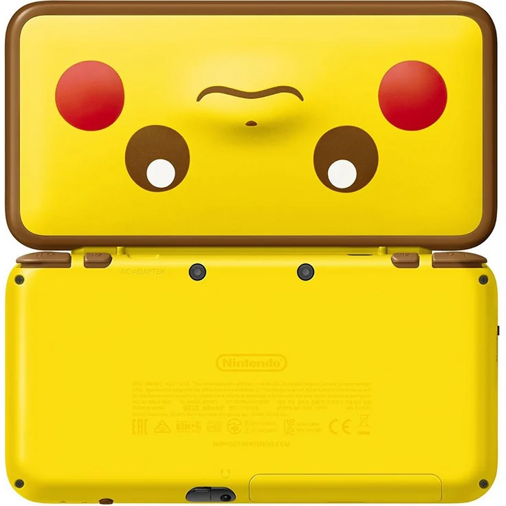 New Nintendo 2DS XL Pikachu Edition Gelb 256MB & 4GB Speicherkarte – Bild 4
