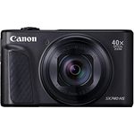 Canon PowerShot SX740 HS Digitalkamera (20,3 MP, 40-fach optischer Zoom, 7,5cm (3 Zoll) Display, DIGIC 8, 4K Ultra HD, HDMI, WLAN, Bluetooth, Blendenautomatik, Zeitautomatik) schwarz