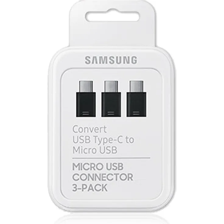 Samsung EE-GN930KBEGWW USB-C auf Micro USB Adapter (3er Pack) schwarz