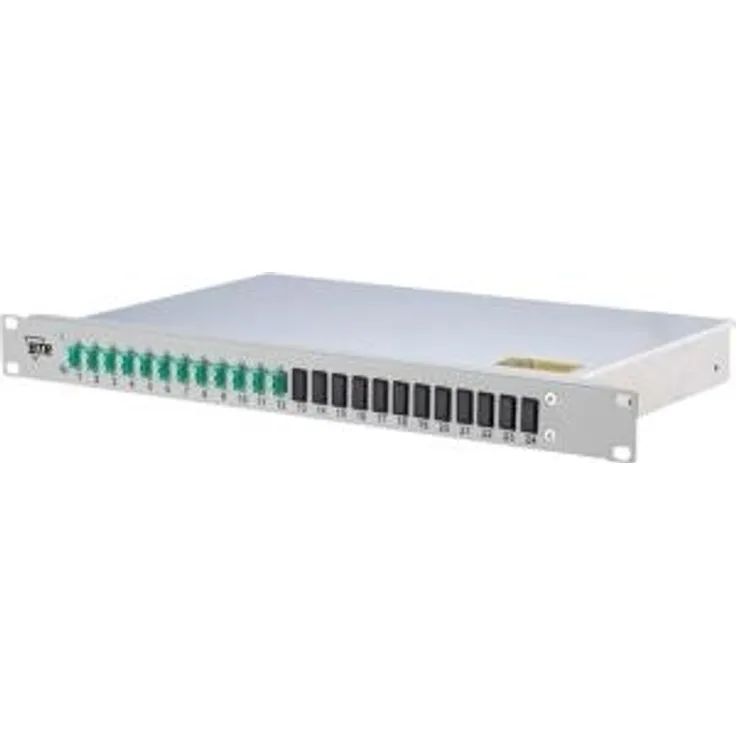 Metz Connect LWL-Patchpanel 24 Port LC-D 1502557712-E 1 HE (1502557712-E)