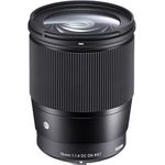 Sigma 16mm F1,4 DC DN Contemporary Objektiv (67mm Filtergewinde) für Micro Four Thirds Objektivbajonett