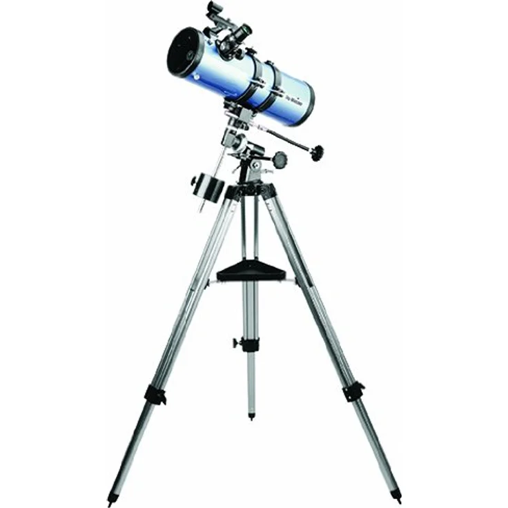 Skywatcher Skyhawk-114 (114mm (4,5 Zoll), f-1000) Katadioptrisches Newton Teleskop Silber