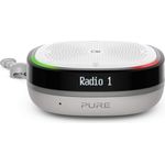 Pure StreamR Splash Outdoor Bluetooth-Lautsprecher mit Mikrofon, Digitalradio, Radio, DSP, Display, wasserdicht, grau
