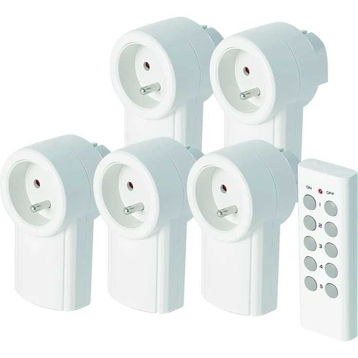 SCS Sentinel-Set 5 Funksteckdosen 2300 W