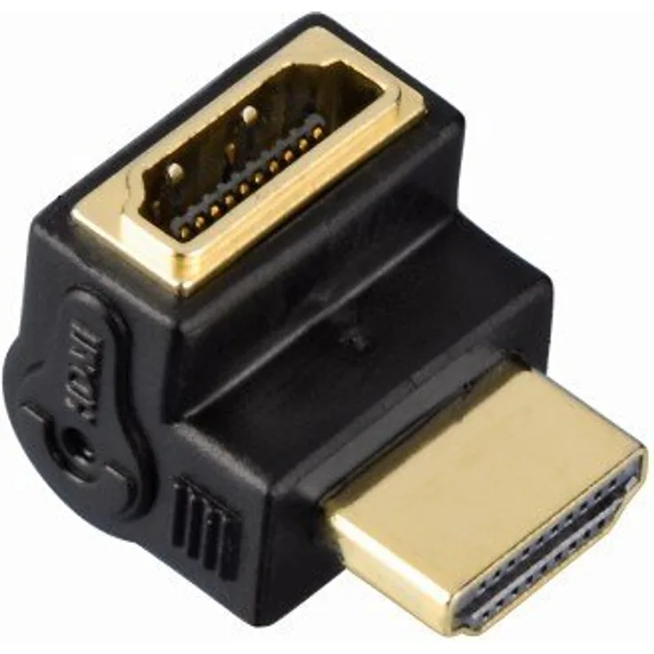 Hama HDMI M/F 90°