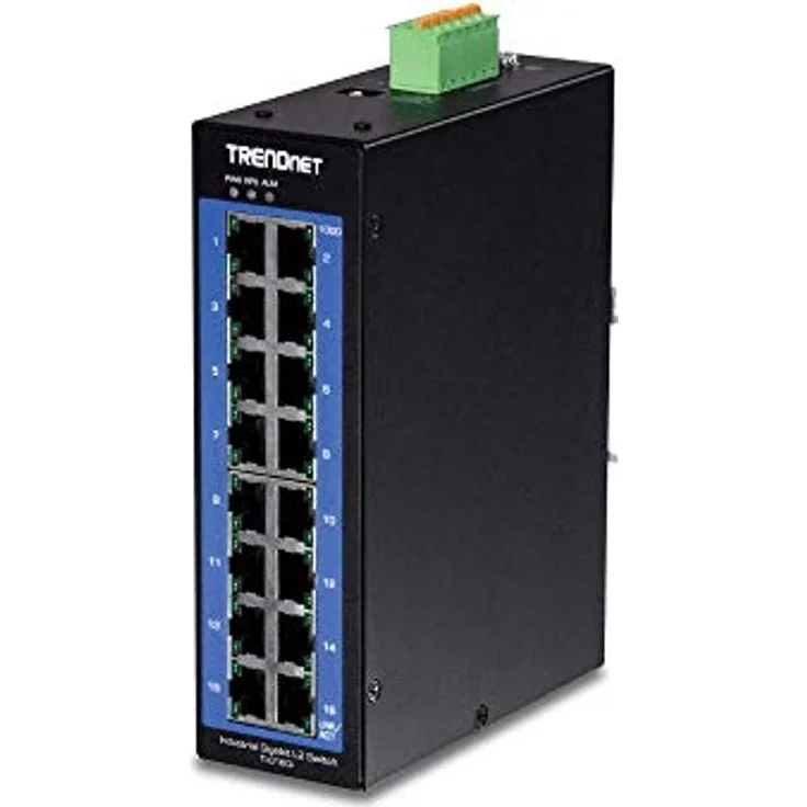 Trendnet 16-P.GB L2 MGD DIN-RAIL SWITC
