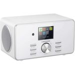 Grundig DTR 5000 X Tischradio mit Bluetooth, WLAN, Wecker, TFT-Display, Wecker, LCD-Display, Wecker, weiß