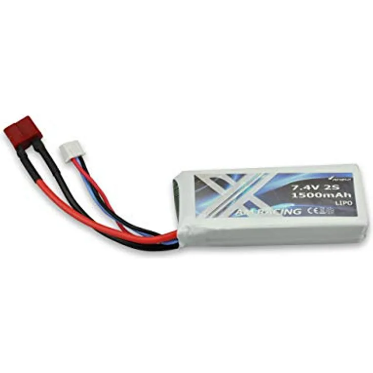 LiPo Akku 2S 7.4V 1500mah 20C Softcase, DEANS
