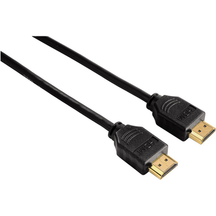 Hama 11964 HDMI Kabel 1,50m schwarz vergoldete Kontakte