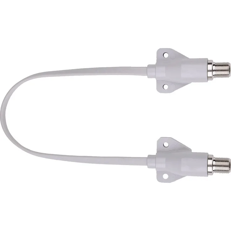 DUR-line Profi Fensterdurchführung - Minimale Dämpfung, maximale Schirmung - Intergrierter Alukern - 300000 Fensterschließungen - Kein Bohren! - Preisvergleich