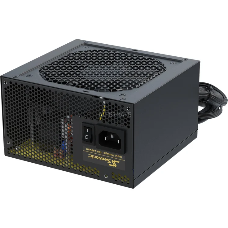 Seasonic CORE GM-650, schwarz, 2x PCIe, semimodulares Kabelmanagement (CORE-GM-650) – Bild 1