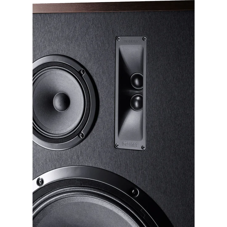 Magnat Transpuls 1500 Standlautsprecher Full-Size Retro-Standbox Dark Wood dunkelbraun – Bild 4