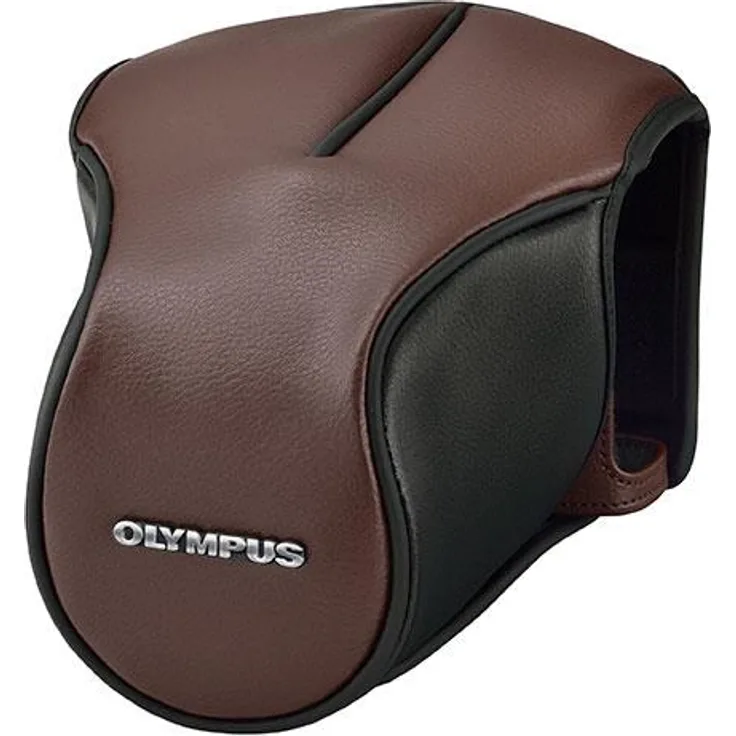 Olympus Bereitschaftstasche (geeignet für OM-D E-M5 Mark II, 2-teilig) schwarz-braun