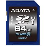 ADATA ASDX64GUICL10-R Class 1-10 SDXC Premier 64GB Flash-Speicherkarte (UHS-I)