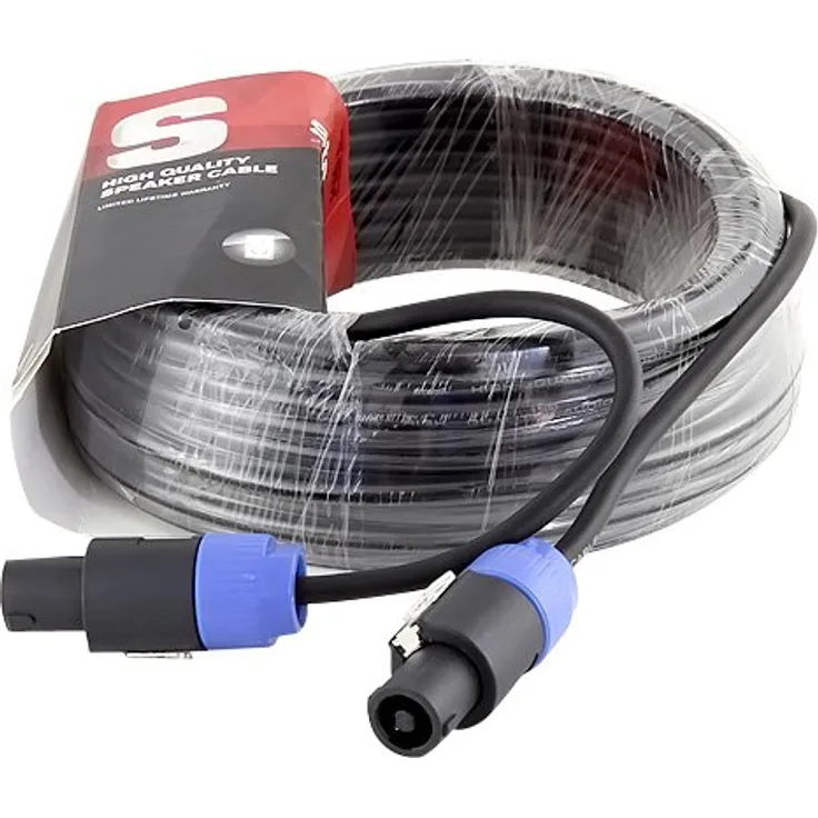 Stagg 25018114 SSP15SS15 16GA Lautsprecher Kabel (15 m, SPK auf SPK)