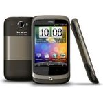 HTC A3333 Wildfire Smartphone 8,13cm Pixel (3,2 Zoll) TFT-Display, 0,5GB interner Speicher, 0,38GB RAM, Android, Grau