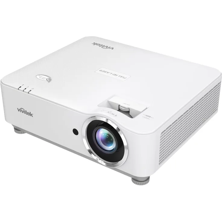 Vivitek DH3665ZN Heimkino-Beamer, DLP, Full HD (1920 x 1080), Kontrast 20000:1, 4500 ANSI-Lumen, Bildverhältnis 16:10, weiß