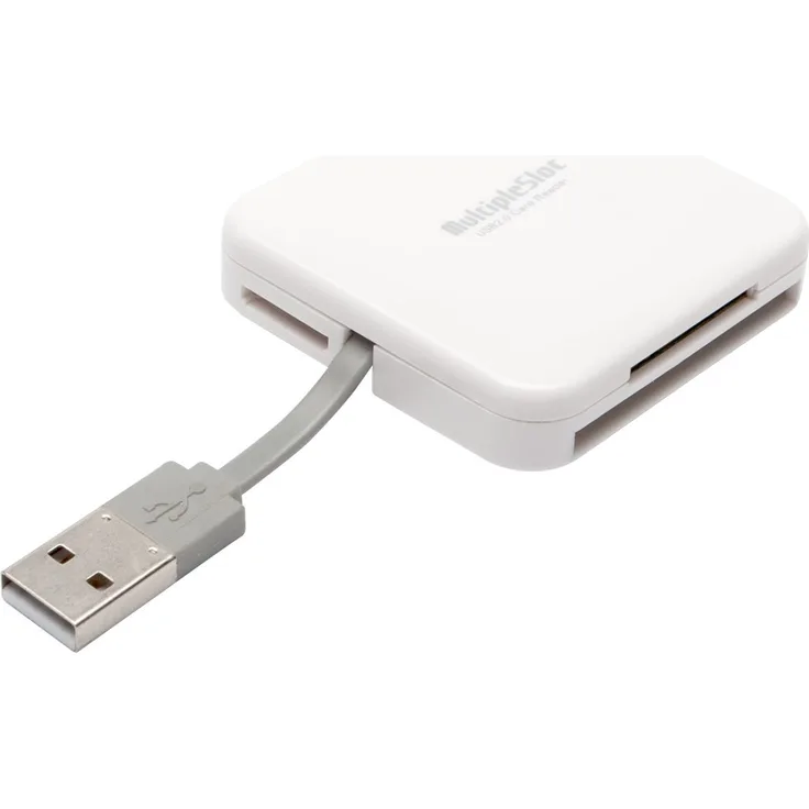 PNY Speicherkarten-Lesegerät USB 2.0 All-in-One weiß