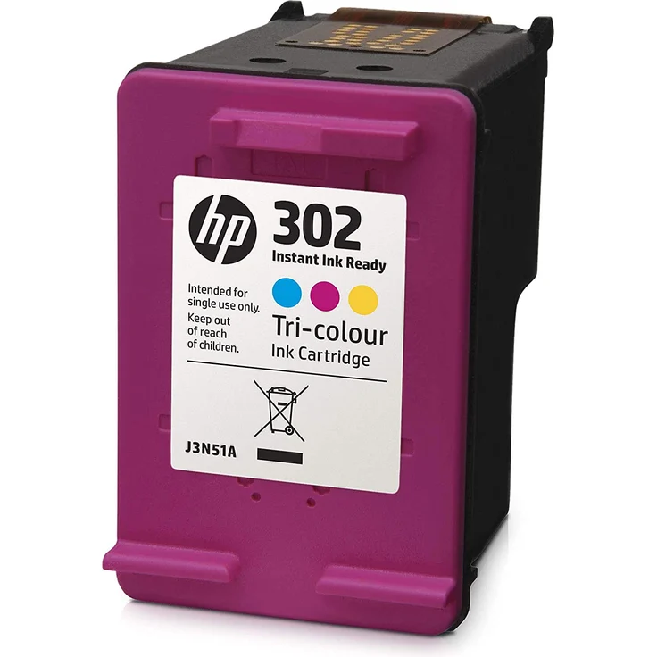 HP 302 Farbe Original Druckerpatrone (für HP Deskjet 1110, 2130, 3630, HP OfficeJet 3830, 4650, 5230, HP ENVY 4520) – Bild 2