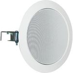 D-Lautspr. 13cm, weiß RAL 9010 Deckenlautsprecher - 30 Watt - weiß