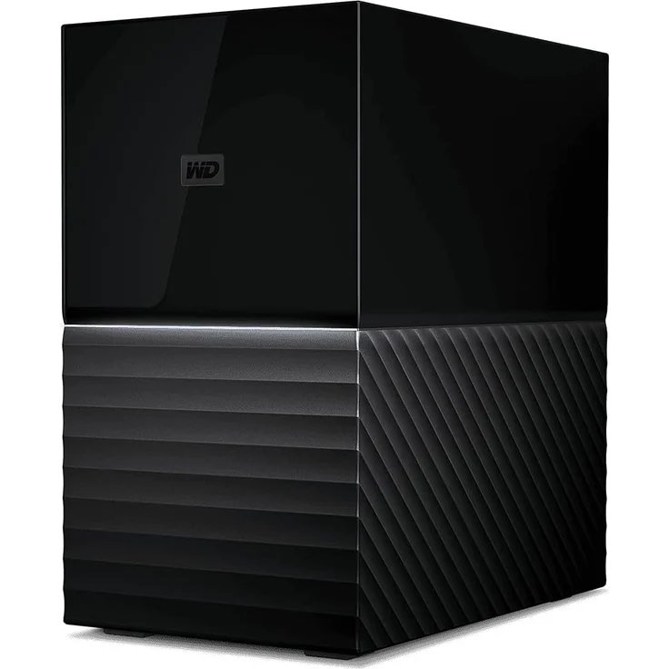WD My Book Duo externe Festplatte 28 TB (USB 3.1 Gen 1, USB 3.0-kompatibel, RAID-0 einsatzbereit, WD Red-Festplatten, automatischer Backup) schwarz – Bild 2
